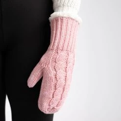 Just Cozy Pink - Cozy Lined Mittens