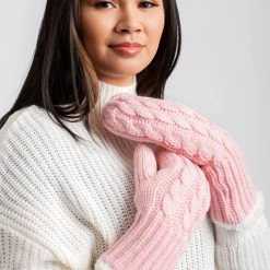 Just Cozy Pink - Cozy Lined Mittens