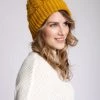 Just Cozy Mustard Yellow - Cozy Lined Hat Knitted Hats