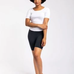 Just Cozy Biker Shorts Charcoal Shorts