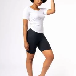 Just Cozy Biker Shorts Charcoal Shorts