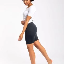 Just Cozy Biker Shorts Charcoal Shorts