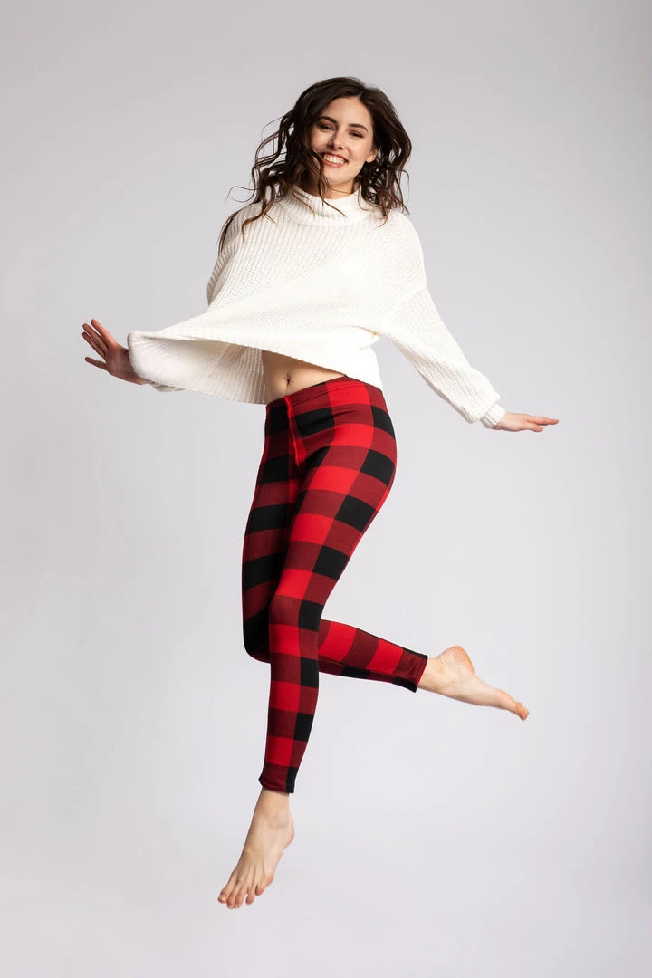 Just Cozy Fire Plaid - Cozy Lined 9 Just Cozy Fire Plaid - Cozy Lined