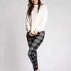 Just Cozy Black Plaid - Cozy Lined