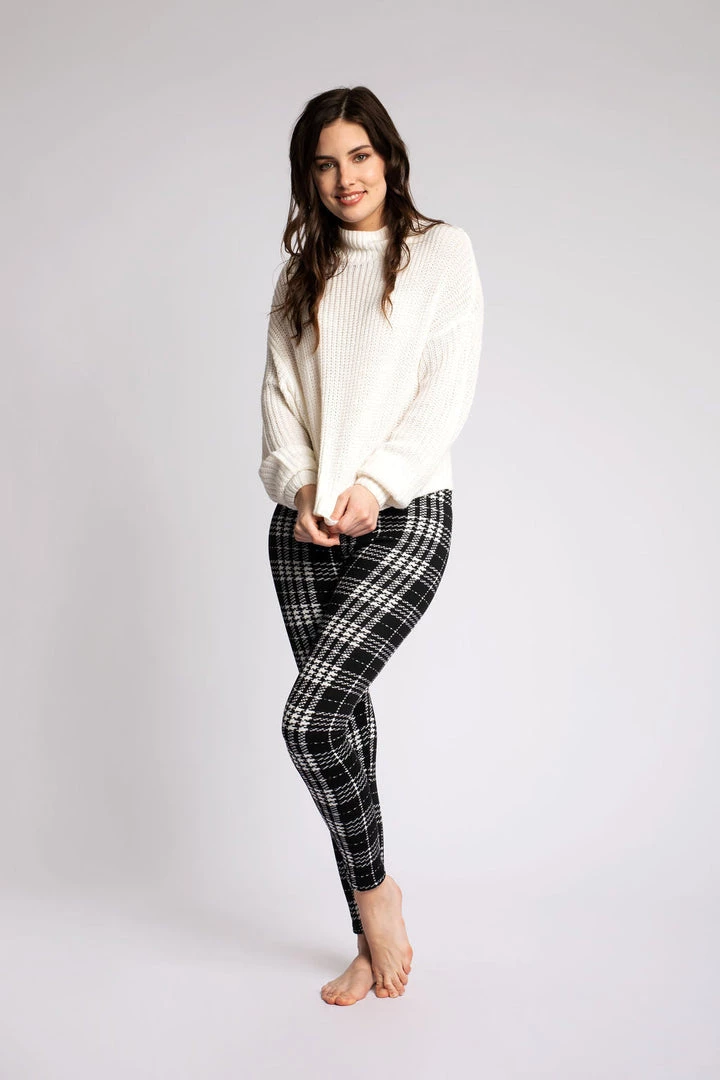 Just Cozy Black Plaid - Cozy Lined 3 Just Cozy Black Plaid - Cozy Lined