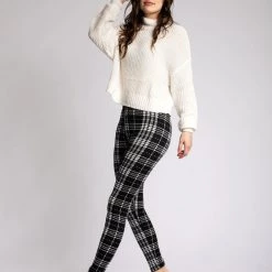 Just Cozy Black Plaid - Cozy Lined