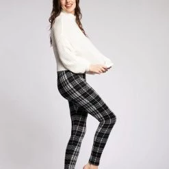 Just Cozy Black Plaid - Cozy Lined 21 Just Cozy Black Plaid - Cozy Lined