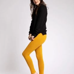 Just Cozy Mustard Yellow - Cozy Lined Fur-Lined 8 Just Cozy Mustard Yellow - Cozy Lined Fur-Lined