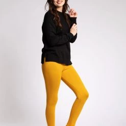 Just Cozy Mustard Yellow - Cozy Lined Fur-Lined 9 Just Cozy Mustard Yellow - Cozy Lined Fur-Lined