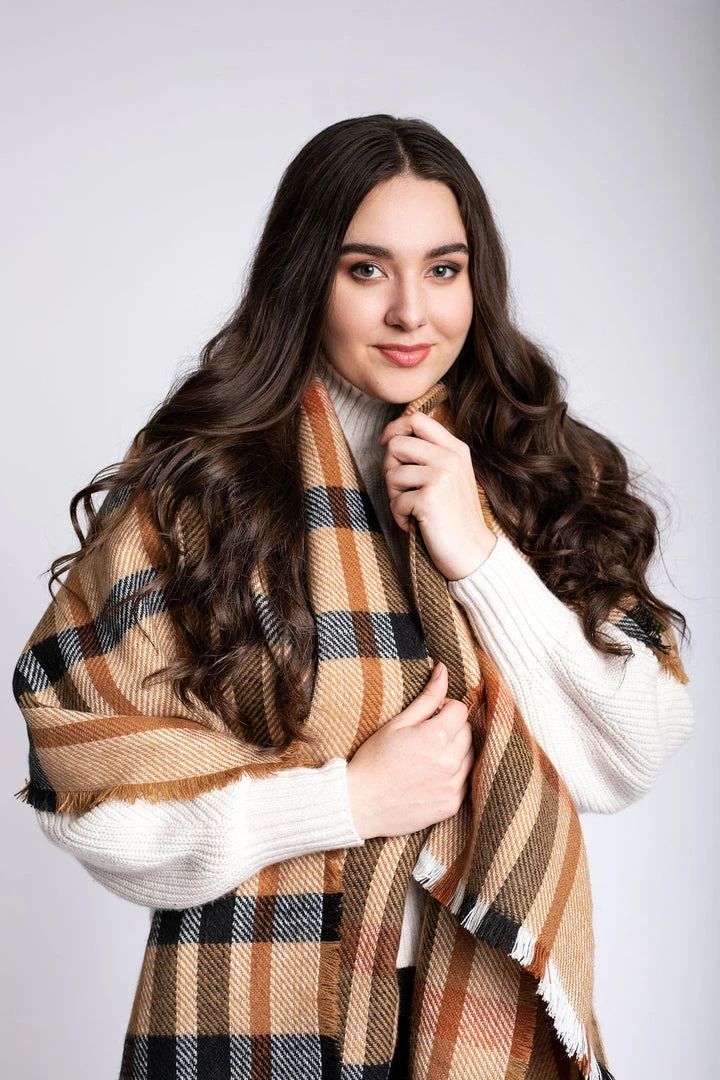 Just Cozy Becca - Blanket Scarf Scarves 4 Just Cozy Becca - Blanket Scarf Scarves