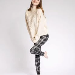 Just Cozy Black Plaid - Cozy Lined 25 Just Cozy Black Plaid - Cozy Lined
