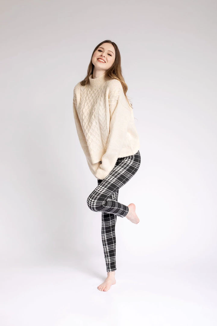 Just Cozy Black Plaid - Cozy Lined 9 Just Cozy Black Plaid - Cozy Lined
