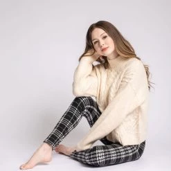 Just Cozy Black Plaid - Cozy Lined 27 Just Cozy Black Plaid - Cozy Lined