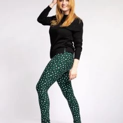 Just Cozy Green Leopard - All Season