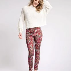 Just Cozy Fur-Lined Colorful Paisley - Cozy Lined