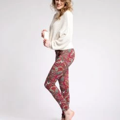 Just Cozy Fur-Lined Colorful Paisley - Cozy Lined