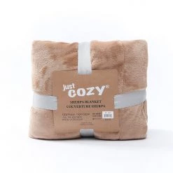 Just Cozy Blankets Caramel - Sherpa Blanket