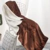 Just Cozy Blankets Dark Brown - Sherpa Blanket
