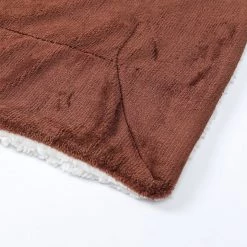 Just Cozy Blankets Dark Brown - Sherpa Blanket