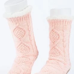 Just Cozy Coral - Cozy Slipper Socks