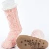 Just Cozy Coral - Cozy Slipper Socks