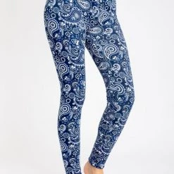 Just Cozy Blue Paisley - Cozy Lined Fur-Lined