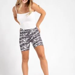 Just Cozy Grey Camo Shorts 13 Just Cozy Grey Camo Shorts