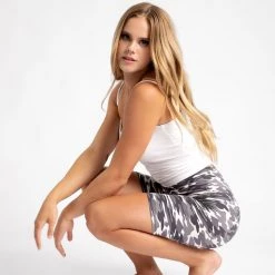 Just Cozy Grey Camo Shorts