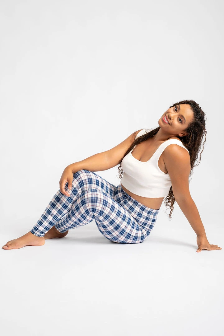 Just Cozy Blue Plaid - All Season 7 Just Cozy Blue Plaid - All Season