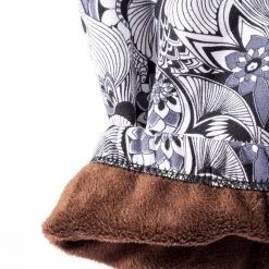 Just Cozy Flower Lines - Cozy Lined Fur-Lined