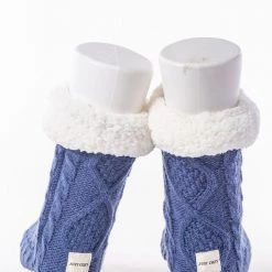 Just Cozy Navy - Cozy Slipper Socks