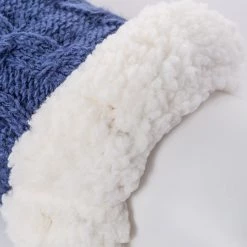 Just Cozy Navy - Cozy Slipper Socks