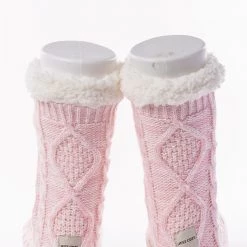 Just Cozy Baby Pink - Cozy Slipper Socks