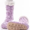 Just Cozy Purple - Cozy Slipper Socks