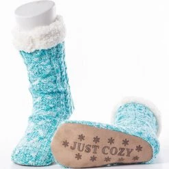 Just Cozy Sky Blue - Cozy Slipper Socks