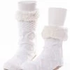 Just Cozy White - Cozy Slipper Socks