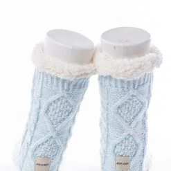 Just Cozy Baby Blue - Cozy Slipper Socks