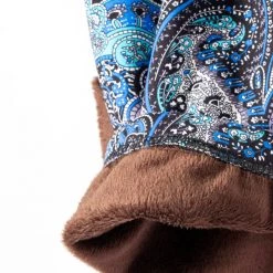 Just Cozy Fur-Lined Blue Faisan - Cozy Lined