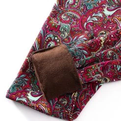 Just Cozy Fur-Lined Colorful Paisley - Cozy Lined
