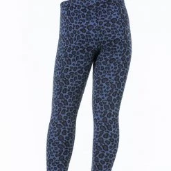 Just Cozy Blue Leopard Kid's - Cozy Lined