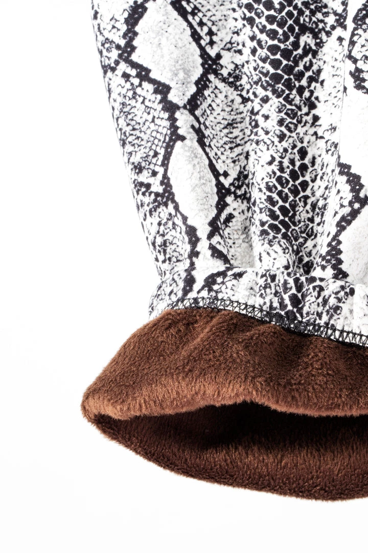 Just Cozy Fur-Lined Snake Skin - Cozy Lined 7 Just Cozy Fur-Lined Snake Skin - Cozy Lined