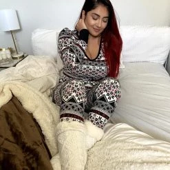 Just Cozy White - Cozy Slipper Socks