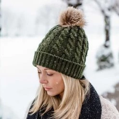 Just Cozy Green - Cozy Lined Hat