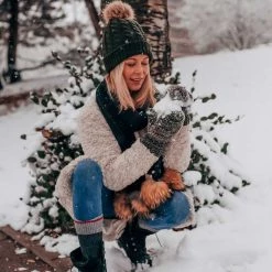 Just Cozy Green - Cozy Lined Hat