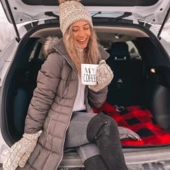 Vanilla Icecream Just Cozy Set Knit Sets