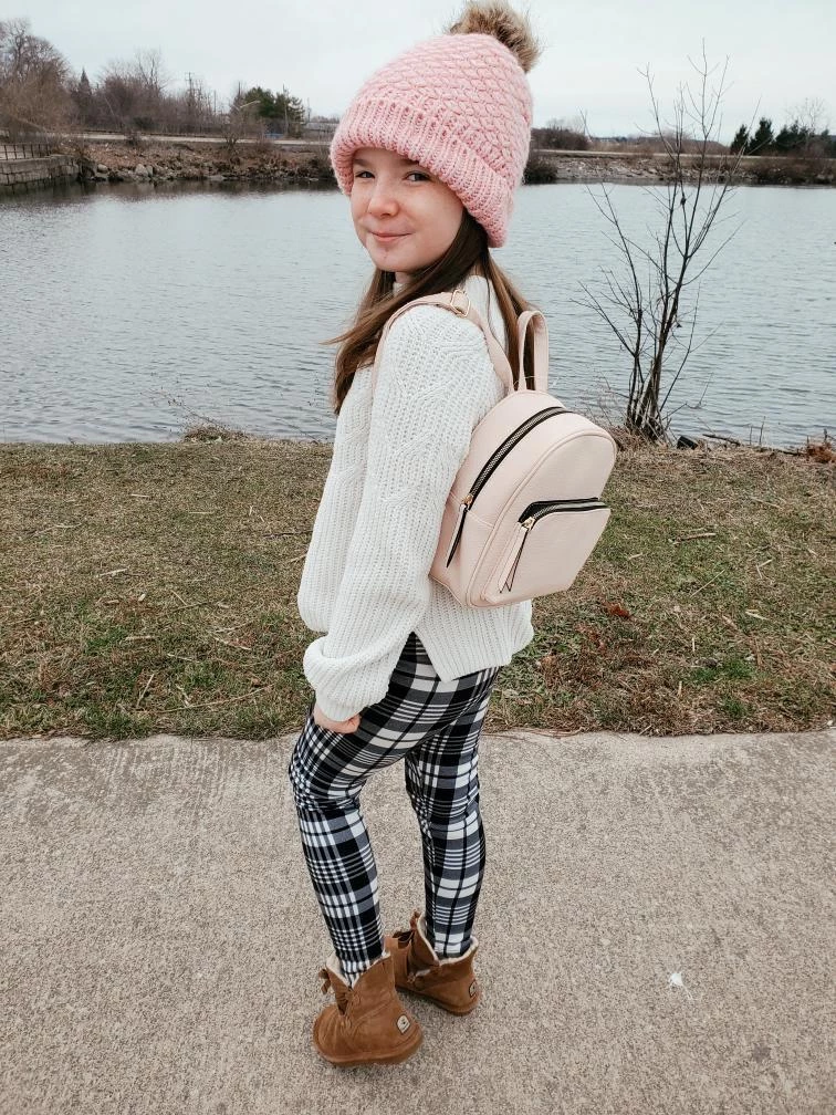 Just Cozy Black Plaid - Cozy Lined 12 Just Cozy Black Plaid - Cozy Lined