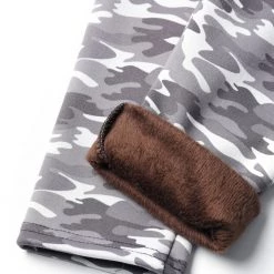 Just Cozy Grey Camo - Cozy Lined Fur-Lined