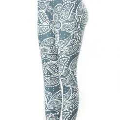 Just Cozy Green Paisley - All Season