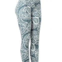 Just Cozy Green Paisley - All Season