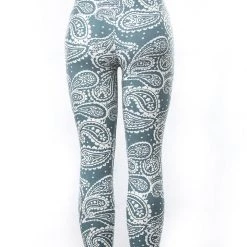 Just Cozy Green Paisley - All Season